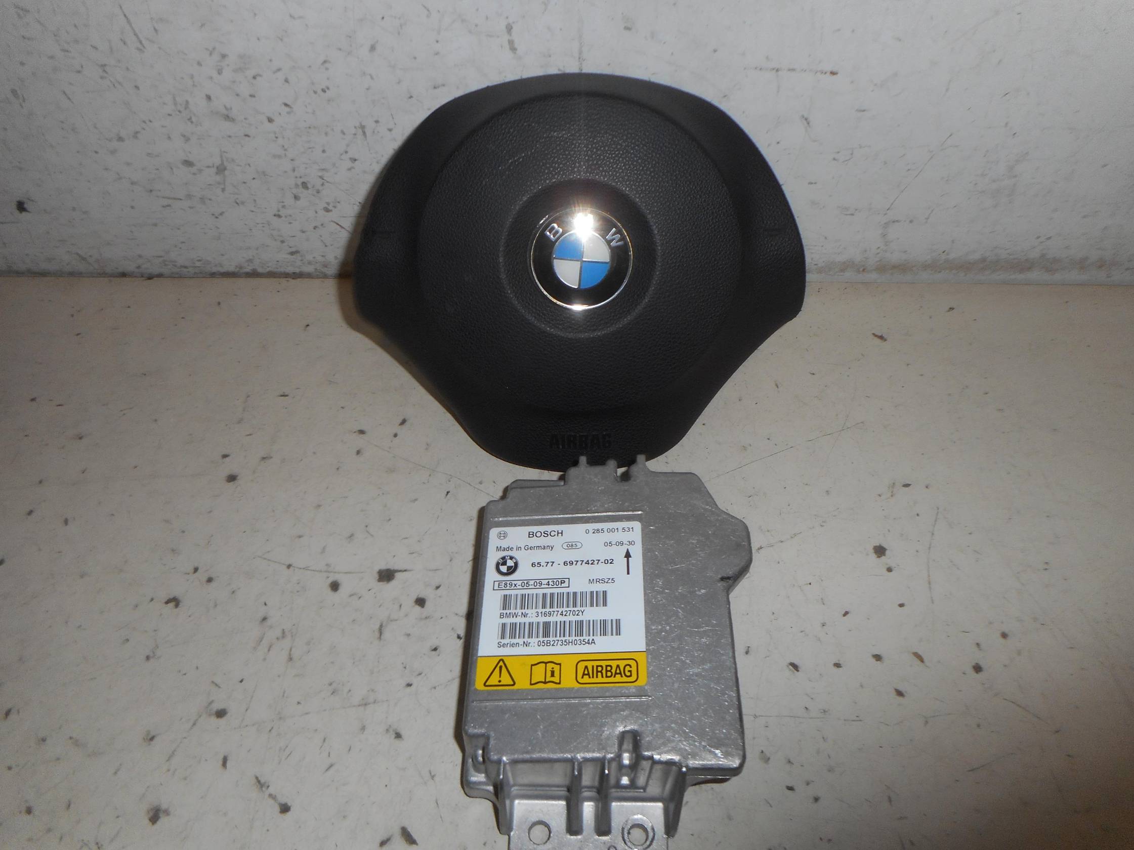 Centralina comando airbag